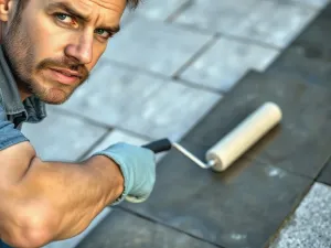Dłonie sadzące kolorowe kwiaty w ceramicznej doniczce na słonecznym parapecie zewnętrznym.